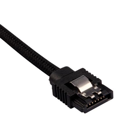 Corsair Hoogwaardige ommantelde SATA-kabel 30 cm (zwarte kleur)