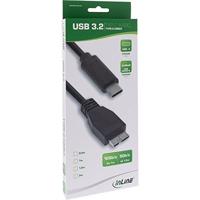 InLine USB 3.1 Typ C/Micro-B 0.5m 0.5m USB C Micro-USB B - thumbnail