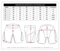 UFO PLAST protektorenhose "reborn mv6" protector pants ufo reborn mv6 black gr.xxl - thumbnail