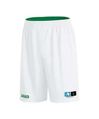 JAKO 4451 Reversible Short Change 2.0 - Sportgroen/Wit - XXL