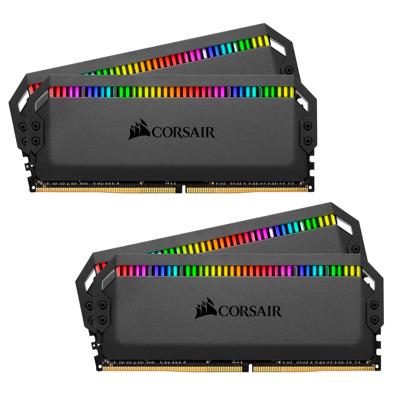 Dominator Platinum RGB - Geheugen - DDR4 - 32 GB: 4 x 8 GB - 4000 MHz - CL19 - 1.35 V