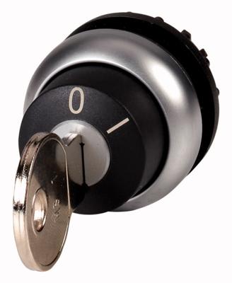 Eaton 229092 M22-WRS-A1 Sleutelknop Kunststof frontring Sleutel Zwart 1 stuk(s) Single