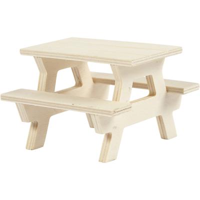 Creativ Company Houten mini picknicktafel