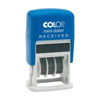 Colop mini-dater 160/L1 Datumstempel 25 x 12 mm (bxh) Blauw - thumbnail
