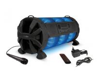 Bluetooth Speaker met Feestverlichting - Karaoke Partybox - 8 Uur Speeltijd - Met Microfoon (HPG519BTL) - thumbnail