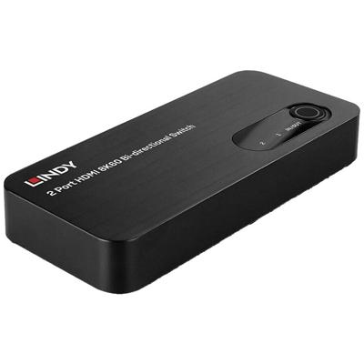 LINDY 38339 HDMI-switch Bidirectioneel bruikbaar 7680 x 4320 Pixel LINDY 38339 HDMI-switch Bidirectioneel bruikbaar 7680 x 4320 Pixel