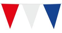 Reuzevlaggenlijn Rood-wit-blauw 10m - thumbnail