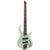 Sire Marcus Miller M6H 4-String Surf Green Metallic Satin headless elektrische basgitaar met gigbag - thumbnail