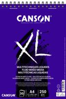 Mixed mediapapier canson xl 250gr a4 extra wit | 5 stuks - thumbnail