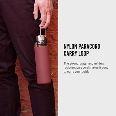 Black+Blum Glazen Waterfles - 0,6 liter - Bourgondisch Black+Blum Glazen Waterfles - 0,6 liter - Bourgondisch