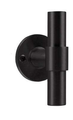 Formani Piet Boon ONE PBT20V/50 massieve knop vast op rozet - PVD mat zwart