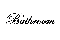 Bathroom - Muursticker - thumbnail