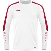 JAKO 8823K Sweater Power Kids - Wit/Rood - 128 - thumbnail