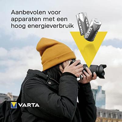 Varta Cr2-2 Lithium Fotobatterij 3 V 920 Mah 2-blister - thumbnail