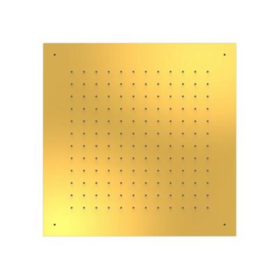 Hoofddouche Tres Exclusive | 50x50 cm | Vierkant | 24k Goud glans
