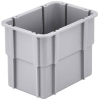 Alutec 75210 Inzetlade Stapelbaar (l x b x h) 131 x 101 x 90 mm Grijs 1 stuk(s) - thumbnail