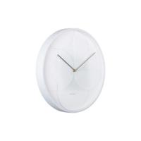 Karlsson Wandklok EchelonCircular wit - Ø 40cm - KA5948WH - thumbnail