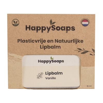 HappySoaps Vanille Lippenbalsem 10ml HappySoaps Vanille Lippenbalsem 10ml