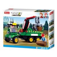 Sluban - boomstammentransport - thumbnail