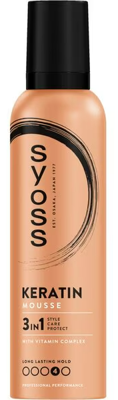 Syoss 3in1 Keratin Mousse Hold 4 Syoss 3in1 Keratin Mousse Hold 4