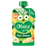 Olvarit 6m+ Peer Banaan Knijpfruit - thumbnail