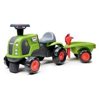 Falk Baby Claas looptractor met aanhanger - thumbnail