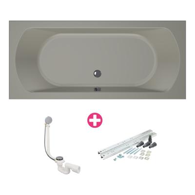 Bad Xenz Lagoon 180x80x50 cm Cement