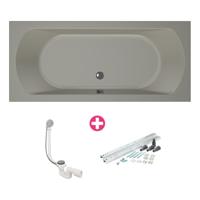 Bad Xenz Lagoon 180x80x50 cm Cement - thumbnail