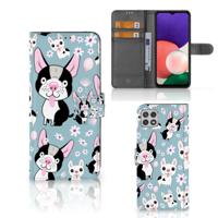 Samsung Galaxy A22 5G | Telefoonhoesje | Met pasjeshouder | Hondjes - thumbnail