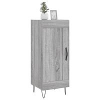 Dressoir 34,5x34x90 cm bewerkt hout grijs sonoma eikenkleurig - thumbnail