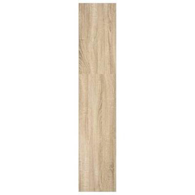 Boekenkast 40x30x152 cm bewerkt hout sonoma eikenkleurig