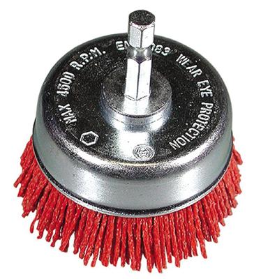 Hikoki Accessoires Komborstel 75 Met 1/4"Zeskant Stift Met Slijpnylon Grof - 751330