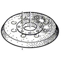 Bosch Accessoires Bosch Accessoires Schuurplateau | 125 mm | Voor Bosch GEX 125-1 AE - 1600A01CU1 - 1600A01CU1 - thumbnail