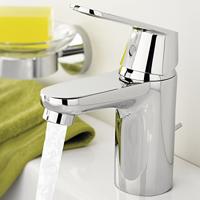 GROHE Eurosmart Cosmopolitan waterbesparende wastafelkraan met ketting chroom 2337800e - thumbnail