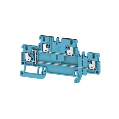 Weidmüller 2471450000 Doorgangsklem 2-etages 3.50 mm Spanveer Blauw 50 stuk(s) Piece