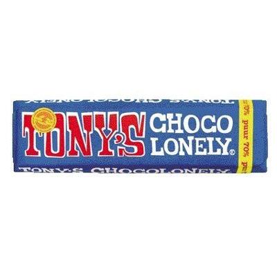 Chocolade Tony&apos;s Chocolonely puur reep 50 gr