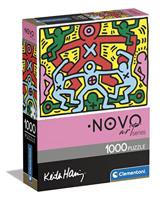 Clementoni Novo Art Series Puzzel Keith Haring 1000 Stukjes - thumbnail