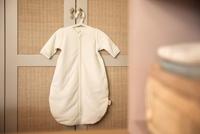 Jollein slaapzak met afritsbare mouw Rond Rib Ivory-110 cm - thumbnail