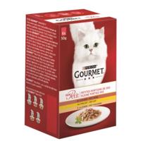 Gourmet Mon Petit Intense met gevogelte natvoer kat 4 x (6 x 50 g) - thumbnail