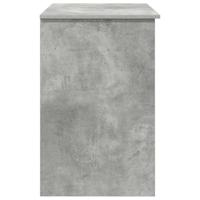 Bureau met lade Betongrijs 90 x 49.5 x 75 cm Bewerkt hout - thumbnail