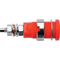 Schützinger DI SEB 6446 Ni / RT Veiligheids-inbouwbus Rood 1 stuk(s) - thumbnail