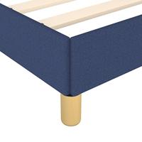 Bedframe zonder matras stof blauw 180x200 cm - thumbnail
