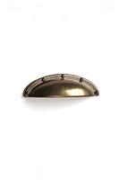 Handvat Rei 2004 Gouden Schelp Metaal 4 Stuks Versleten (9,2 x 2,5 x 2 cm) - thumbnail