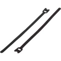 Basetech 98001c378 Klittenband kabelbinder Om te bundelen Haak- en lusdeel (l x b) 200 mm x 7 mm Zwart 1 stuk(s) - thumbnail