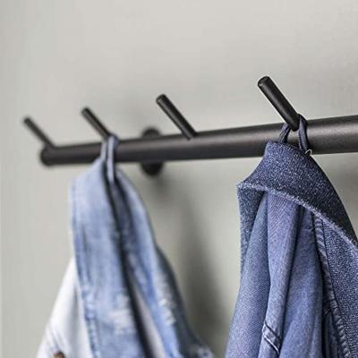 Kapstok Montana Zwart 5-haaks