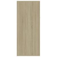 VidaXL Schoenenkast 60x35x84 cm bewerkt hout sonoma eikenkleurig - thumbnail