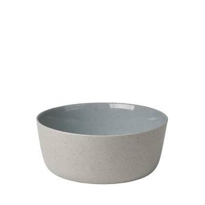 Sablo Kom 15,5 Cm | Grijs | Blauw | Stoneware