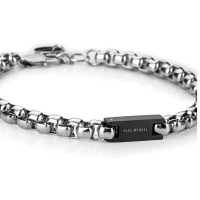 Paul McNeal MB0009SS Heren Armband One Size Paul McNeal MB0009SS Heren Armband One Size