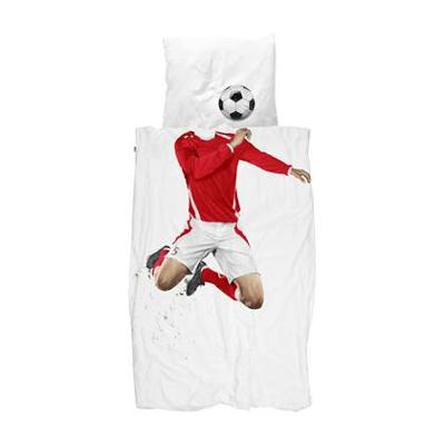 Snurk Snurk Soccer Champ Red Dekbedovertrek 140x200/220 cm