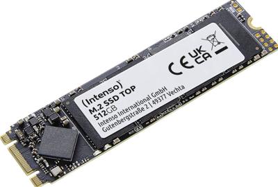 Intenso Top Performance SATA M.2 SSD 2280 harde schijf 512 GB M.2 SATA 6 Gb/s